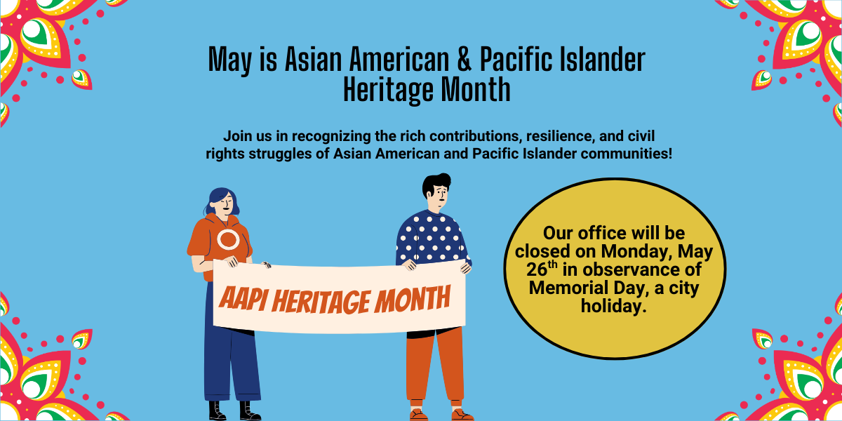 May is Asian American and Pacific Islander Month